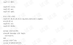 计数器代码verilog,基于Verilog的计数器设计原理与应用概述